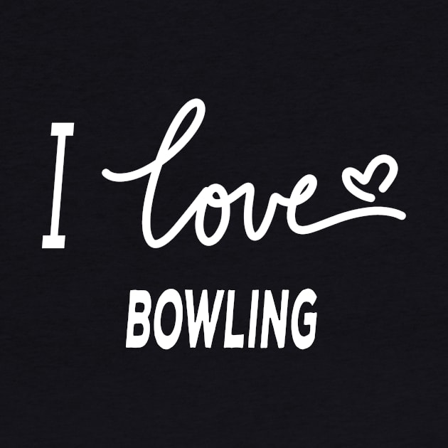 I Love Bowling by Happysphinx